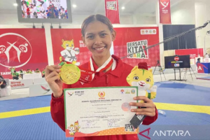 Kadek Heni peraih emas Asia Taekwondo libas semua lawan PON